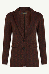 Blazer Daisy Long Tempest Cognac Orange