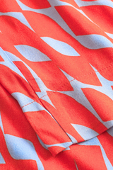 Hose Floating Flare Palazzo Red