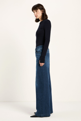 Jeans Wide Salt Night Blue Denim