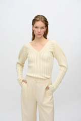 Longsleeve Sofia Knit Butter Cream