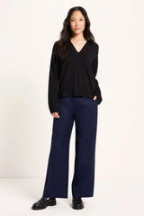 Blusenshirt Black