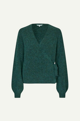 Strick-Pullover Udele-M Charita Jungle Green Melange