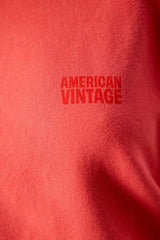 Sweatshirt Jitbay Vermillon Vintage