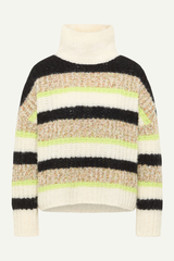Pullover Grobstrick Multicolour Stripe