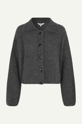 Strickjacke Larya-M Sunday Charcoal Melange