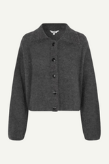 Strickjacke Larya-M Sunday Charcoal Melange