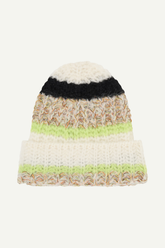 Mütze Grobstrick Multicolour Stripe