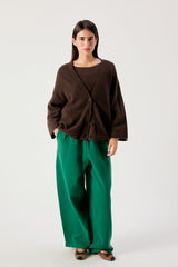 Strickjacke Damsville Brune Chine