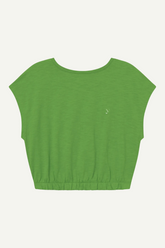 Top C'est Chaud Crop Green