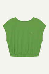 Top C'est Chaud Crop Green