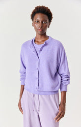 Strickjacke Ouity Viola Chine
