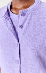 Strickjacke Ouity Viola Chine