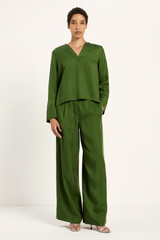 Bluse Tencel Garden Green