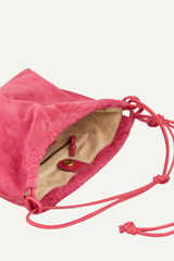 Tasche Suede Giana Carmine Pink
