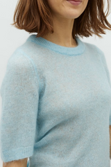 Shirt Carla-M Bravani Knit Steel Blue