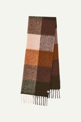 Schal Checkavanna Hot Fudge Brown