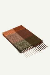 Schal Checkavanna Hot Fudge Brown