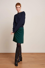 Rock Border Duffy Jacquard Evening Blue