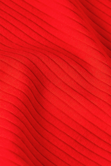 Top Carice Uni Rib Spicy Orange