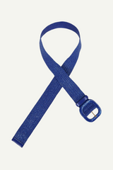 Gürtel Raffia Baja Blue