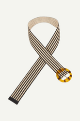 Gürtel Striped Black