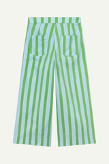 Hose Stripe Pop Culotte Blue