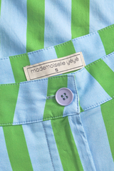 Hose Stripe Pop Culotte Blue