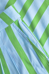 Hose Stripe Pop Culotte Blue