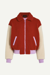 Jacke Fay Teddy Red