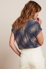 Bluse Stella Cleo Evening Blue