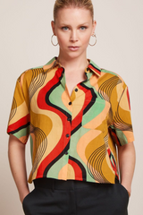 Bluse Evelina Falaise Harvest Yellow