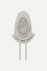 Mütze Balaklava GOTS Grey Melange
