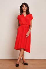 Kleid Amy Sista Fire Red