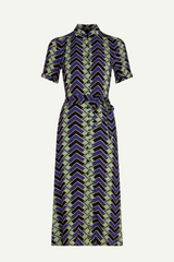 Kleid Olive Midi Caen Black