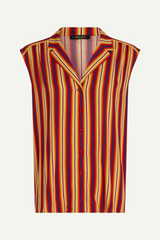 Bluse Giverny True Red