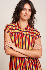 Kleid Amy Giverny True Red