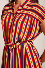 Kleid Amy Giverny True Red