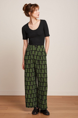 Hose Fintan Cropped Medina Black