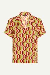 Bluse Jiggy Voile Beaujolais Red