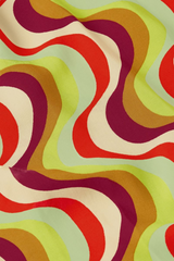 Top Virna Jiggy Voile Beaujolais Red