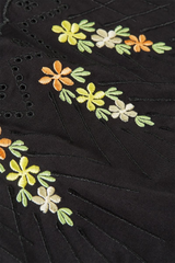 Top Betty Dolce Embroidery Black