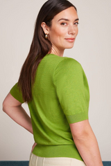 Top Agnes V Cocoon Dark Citron