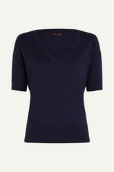 Top Agnes V Cocoon Blue