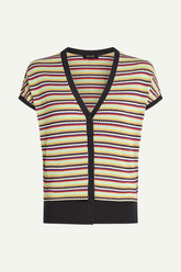 Top V-Button Rocca Black