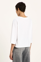 T-Shirt Oversized GOTS White