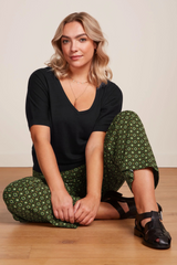 Hose Border Rio Black