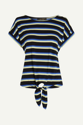 Top Aria Knot Embla Stripe Black