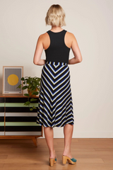 Rock Juno Midi Embla Stripe Black