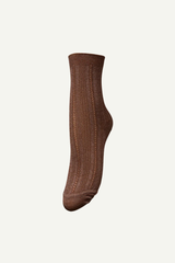Socken Glitter Drake Mocha Brown
