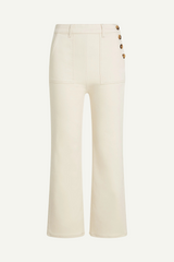 Hose Debra Retro Denim Ivory